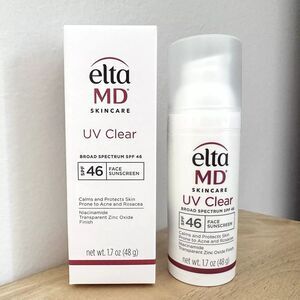 Elta MD UV Clear Broad Spectrum SPF 46 Face Sunscreen 1.7oz Exp 4/2028 FULL SIZE